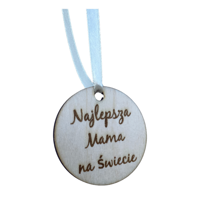 Medal ze sklejki na Dzień Mamy – 6 cm